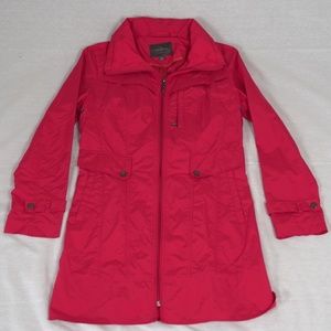 Women's Cole Haan Trench Coat Full Zip Jacket